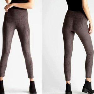 💥HOT ITEM💥 Jade Faux Suede High Waisted Leggings in Brown